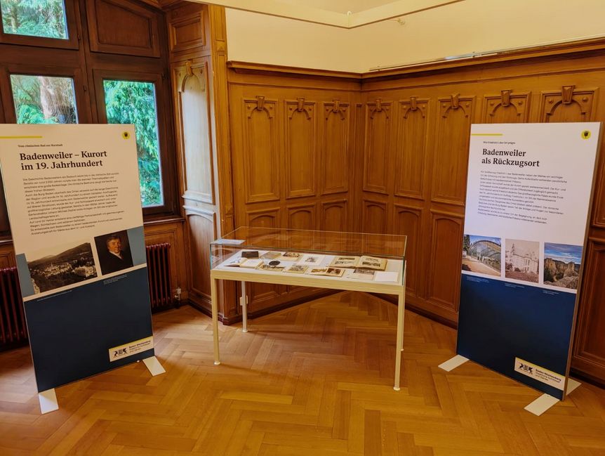 Kur- und Schlosspark Badenweiler, Ausstellung „Ein Großherzog und sein Kurort“